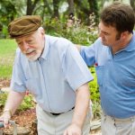 The first symptoms and signs of senile dementia