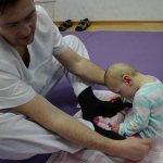 Child with cerebral palsy